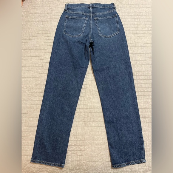 Old Navy Extra High Rise Button Fly Sky Hi Straight Secret Jeans Size 2 - Picture 11 of 12